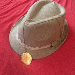 Deep gold leaf necklace